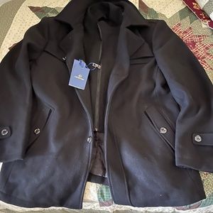 Autumn Winter Double Collar Jacket